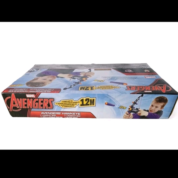 Marvel Avengers Nerf Hawkeye Longshot Bow 12M NIB - Picture 4 of 6
